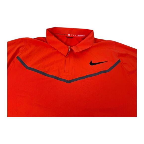 Nike Other - Nike Tiger Woods Velocity Max Blocked Polo Shirt Men XL Orange 833163-852